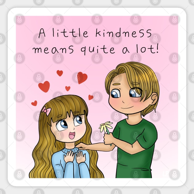 A Little Kindness Sticker by LaurenPatrick